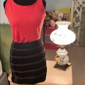 Express Design Studio black and white skirt